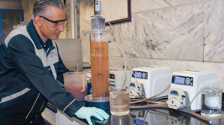 pilot and thickening